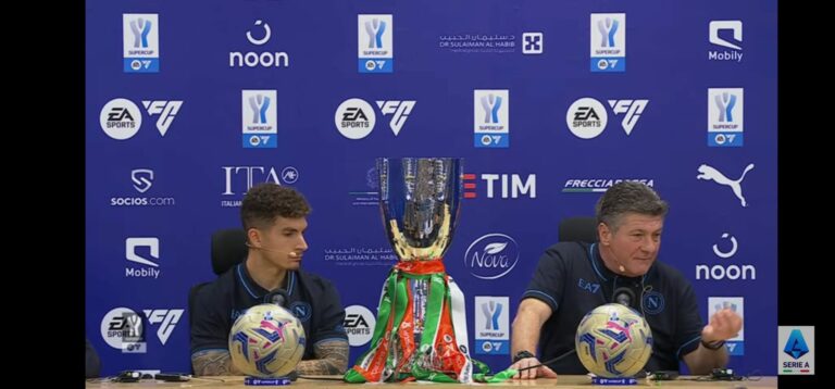 Mazzarri e Di Lorenzo: “Vogliamo la Supercoppa”