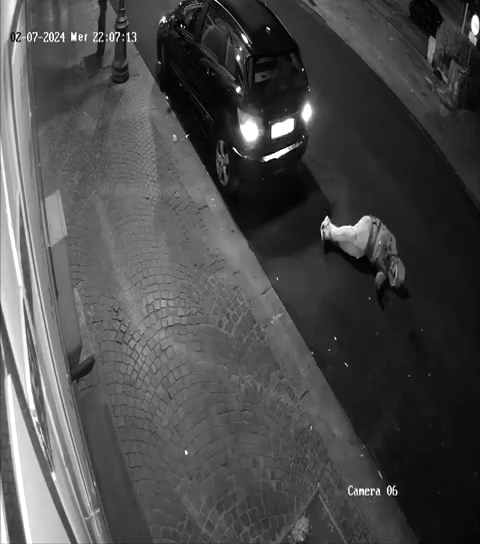 Ucciso un mese fa nel Napoletano, Le immagini shock nel video delle telecamere di sorveglianza