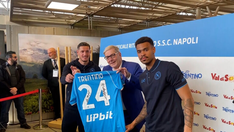 Calcio Napoli, presentato il nuovo ritiro azzurro a Dimaro