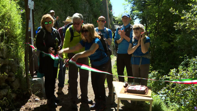 Trekking a Ravello, inaugurato il nuovo percorso Cai 353A