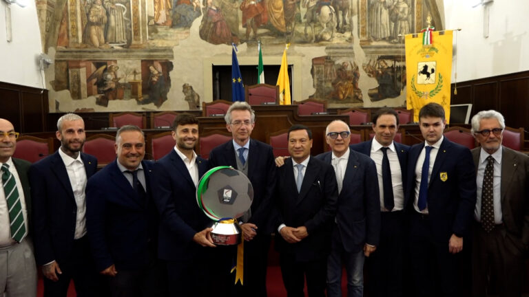 Juve Stabia in serie B, premiazione alla Città Metropolitana