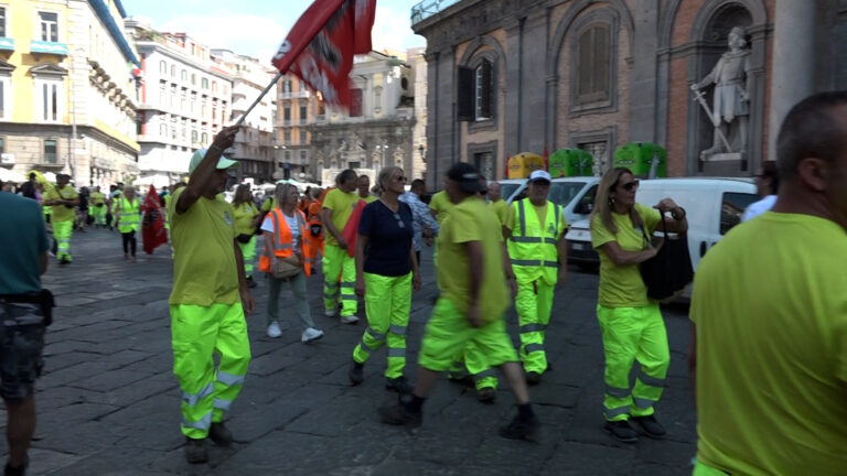 Stop manutenzione stradale in Campania, 1200 lavoratori in sciopero