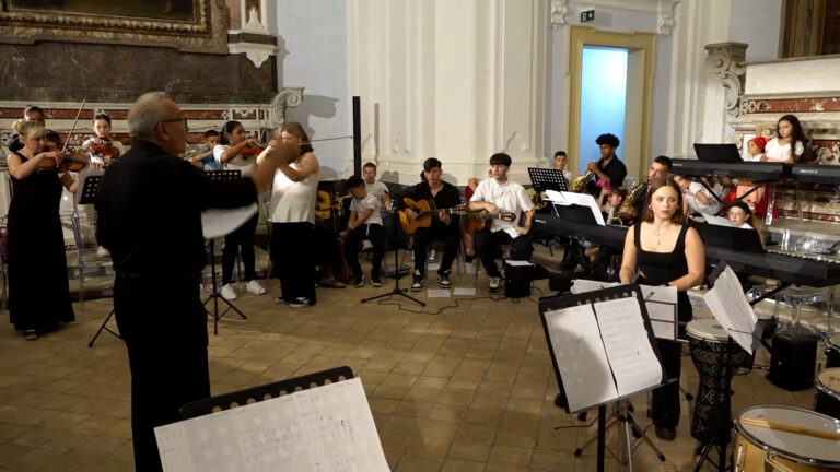 Napoli, Concerto dei bimbi del Conservatorio dei poveri di Gesù Cristo