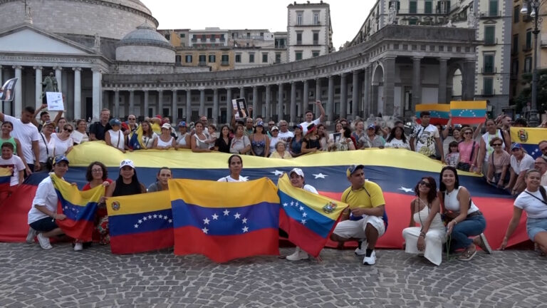 Protesta anti-Maduro, anche Napoli accoglie la contestazione venezuelana