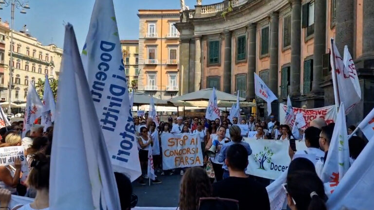 Scuola, in Campania parte tra le proteste il nuovo anno