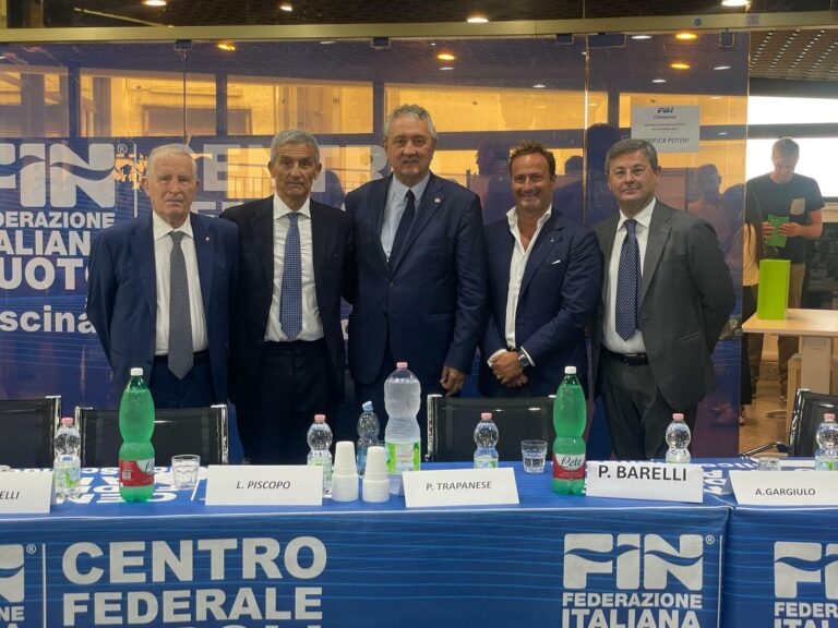 FIN, Paolo Trapanese confermato presidente del Comitato Campano