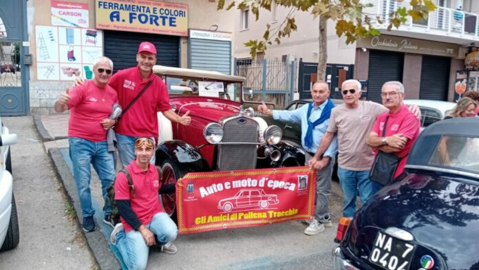 Grande successo a Qualiano per il raduno di auto e moto d’epoca