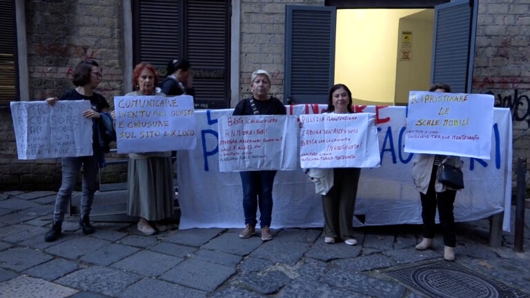 Disservizi al Parco Ventaglieri, presidio di protesta degli abitanti