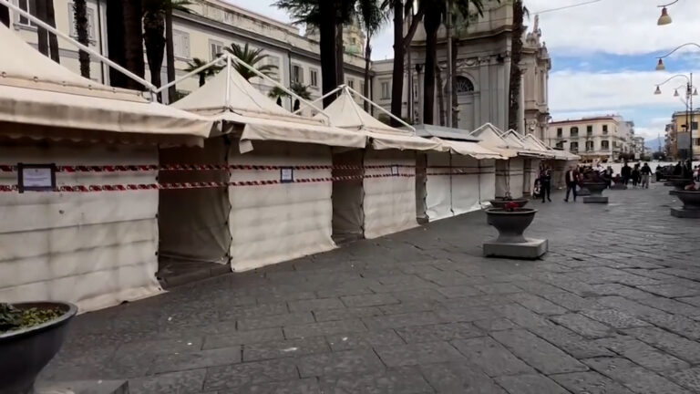 Parco archeologico Pompei, maxi sequestro chioschi abusivi