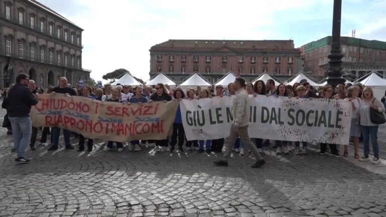 Operatori socio sanitari in agitazione