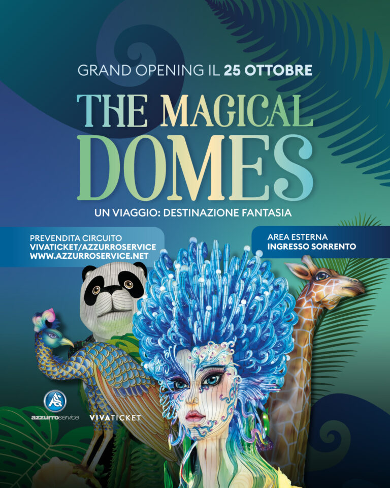 Al Vulcano Buono apre “The Magical Domes”, la magia del teatro lografico