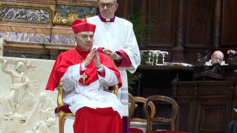 Don Mimmo Battaglia neo cardinale, a Napoli messa di ringraziamento