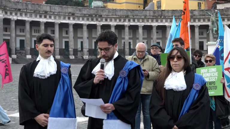 Ambiente, "Ecogiustizia subito, in nome del Popolo inquinato" fa tappa a Napoli