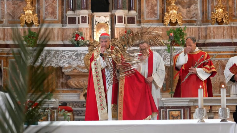 Domenica delle Palme, il messaggio di pace del vescovo Battaglia