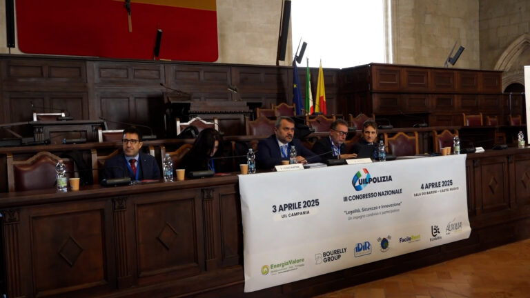 III Congresso nazionale della UIL Polizia, allarme turnover bloccato