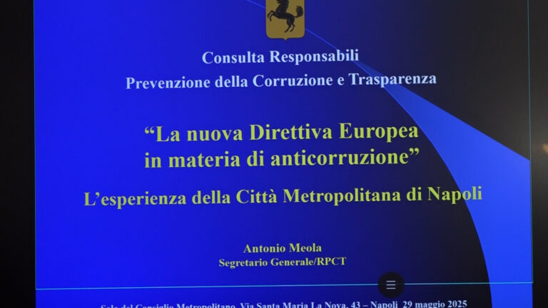 Anticorruzione, a Napoli confronto tra magistrati e amministratori