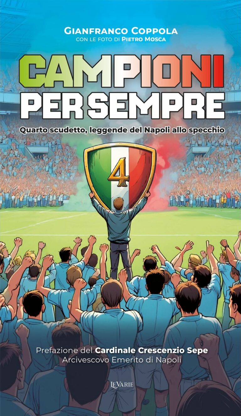 “Campioni per sempre – Quarto scudetto”, in libreria il libro di Gianfranco Coppola
