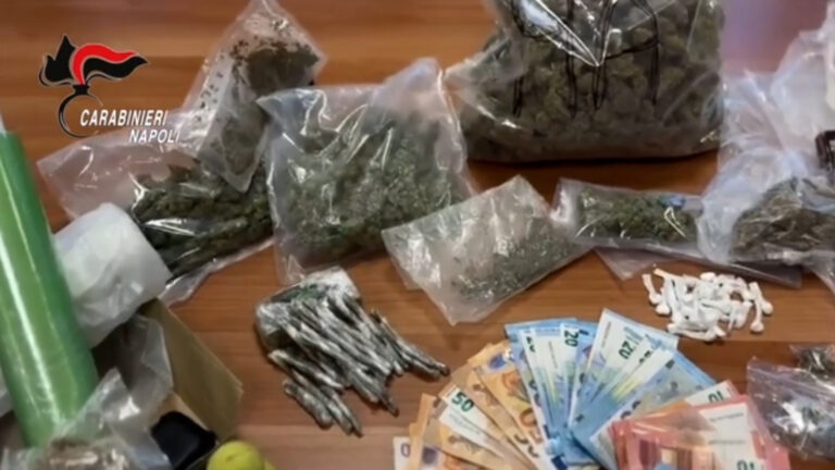 Droga ed estorsioni nei Napoletano, 21 arresti per clan Mazzarella