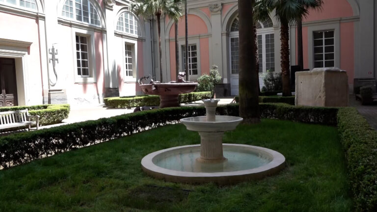 MANN, restaurate le fontane del giardino orientale