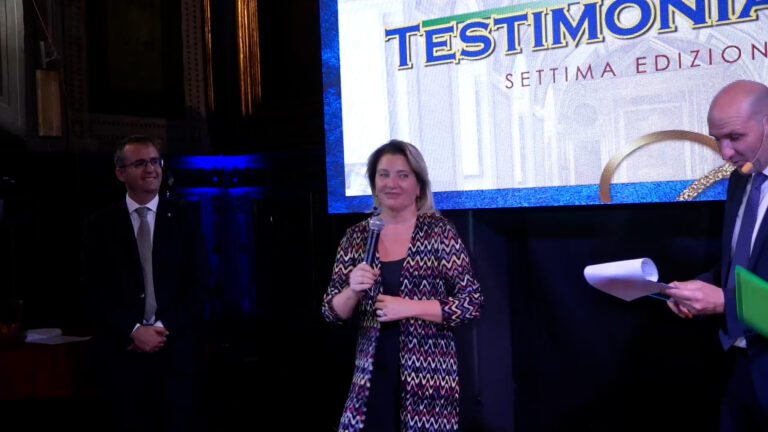 Premio Testimonianza, riconoscimento a sorpresa alla dott.ssa Colao