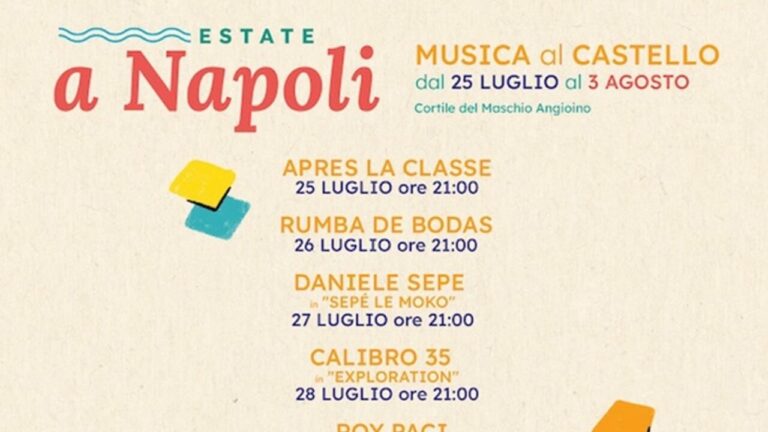 Musica al Castello, Napoli crocevia di suoni e storie