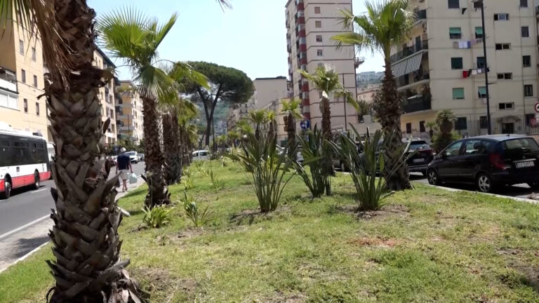 Verde pubblico, terminano a Fuorigrotta i lavori di restyling