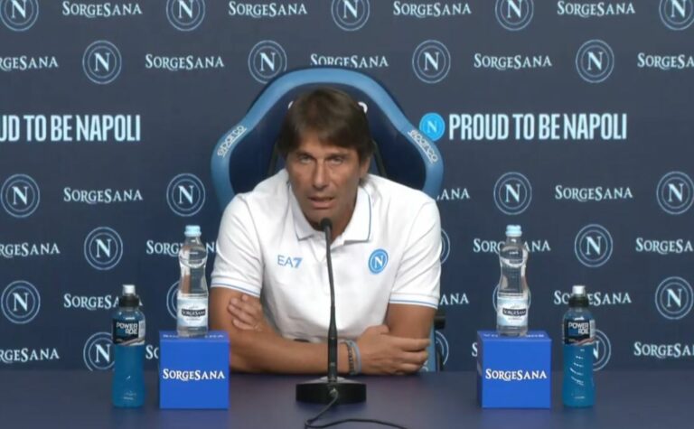 Champions, mercato e Cagliari: la conferenza stampa di Conte