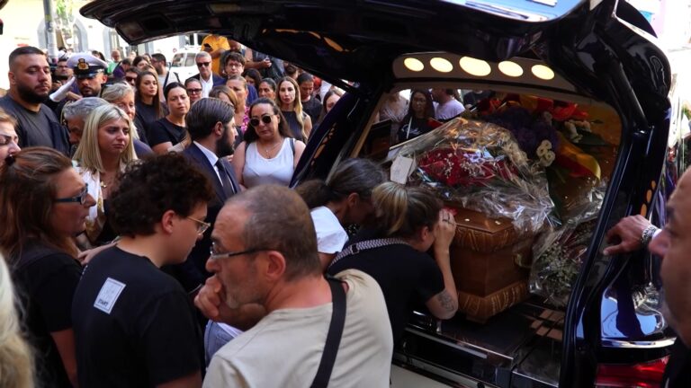funerali di Vincenzo Del Grosso
