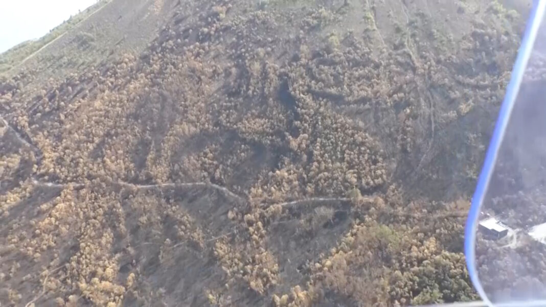 proseguono bonifiche vesuvio, resta chiusa rete sentieristica