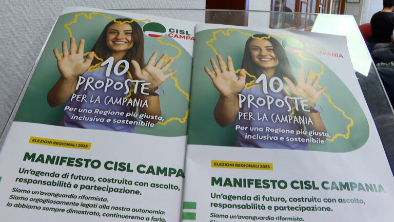 Elezioni Campania, le 10 proposte della Cisl ai candidati