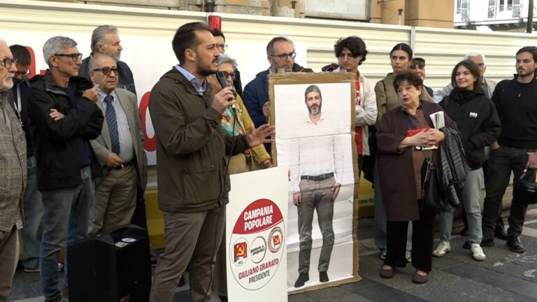 Campania, Granato (Pap): "Noi alternativi a Fico e De luca"