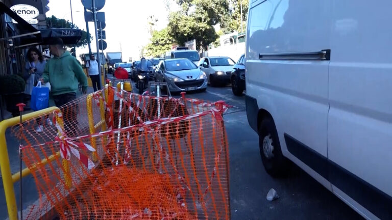 Cantieri e voragini, quartiere Fuorigrotta in tilt