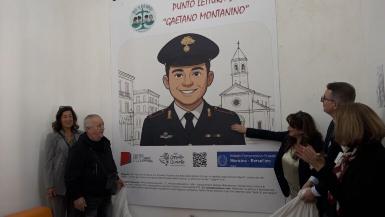 Gaetano Montanino, a Napoli inaugurato punto lettura in memoria guardia giurata uccisa