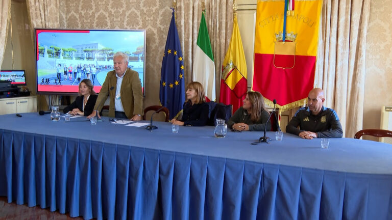 "Maratona al Maradona", presentata la staffetta che coinvolgerà 1200 studenti