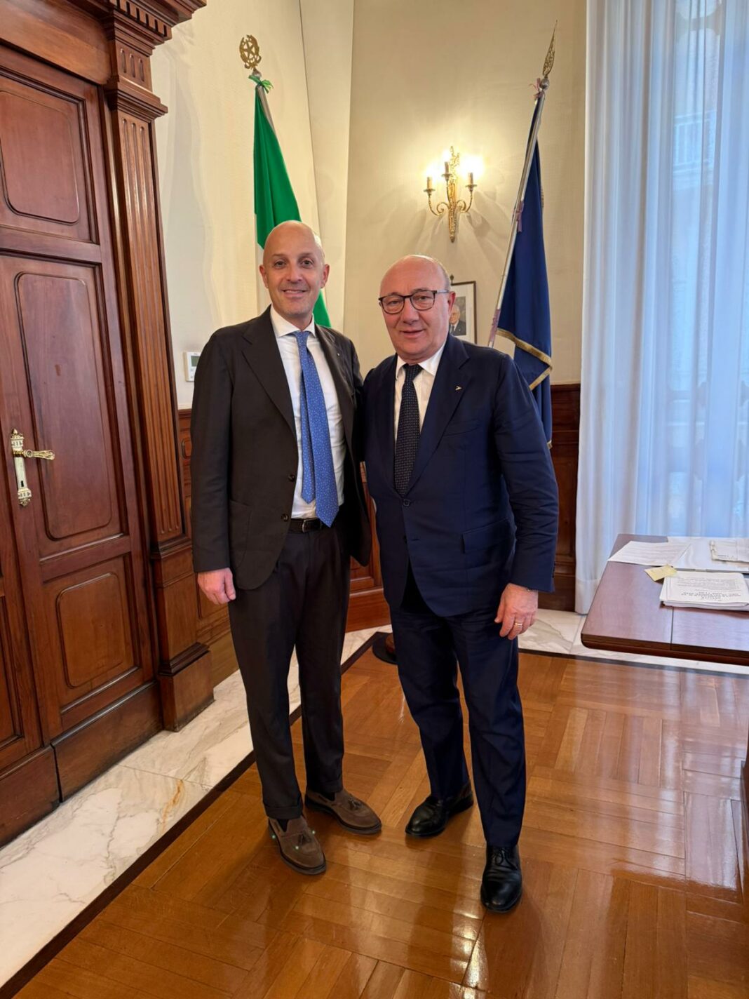 Fiola incontra De Lise