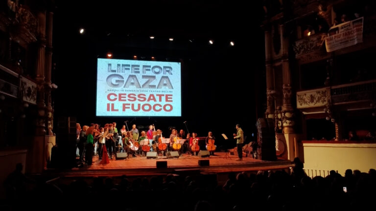 “Life for Gaza” III edizione, solidarietà in scena al Teatro Bellini