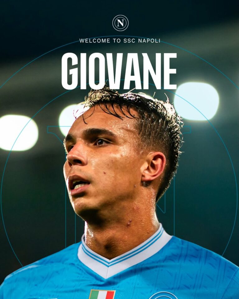 UFFICIALE – Giovane Santana do Nascimento è un nuovo calciatore del Napoli