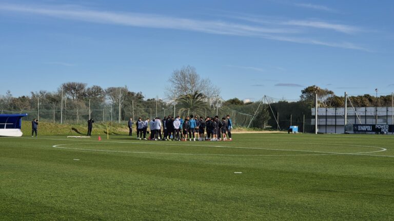 Napoli-Chelsea, allenamento per gli azzurri a Castel Volturno alla vigilia della Champions League