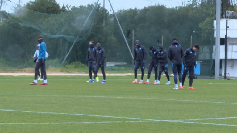 Il Napoli si prepara per Copenaghen con l’infermeria piena