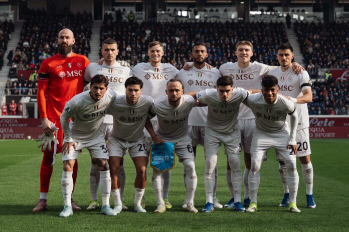 Il Napoli a Bergamo con l'Atalanta