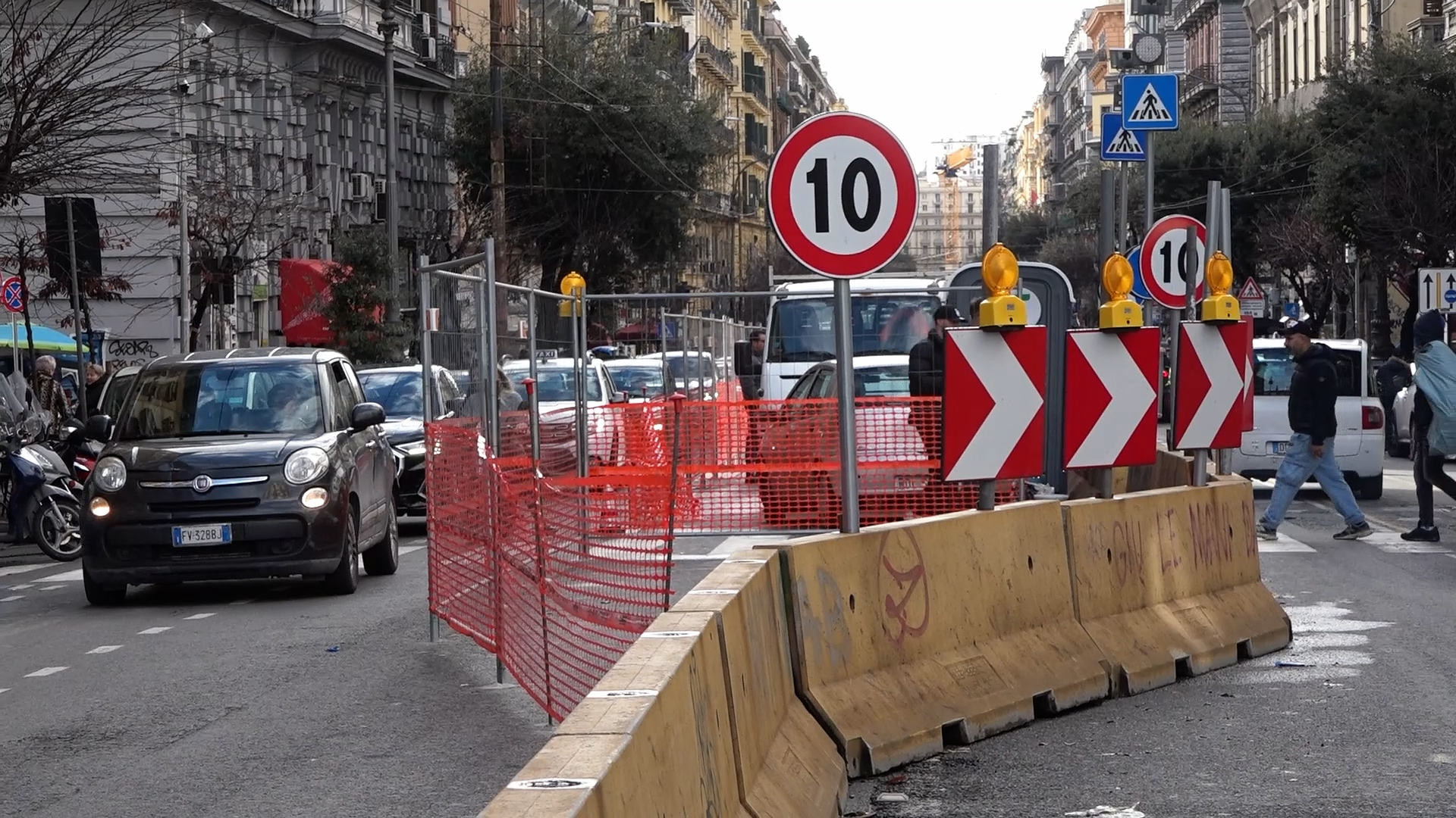 Variante Del Rettifilo Restyling Corto Umberto: pista ciclabile sul “Rettifilo”