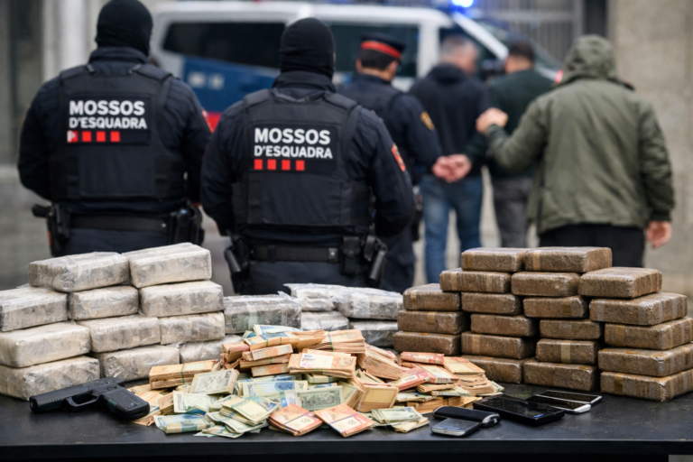 Madrid, in manette i narcos della camorra: 10 arresti, sequestri di cocaina e hashish