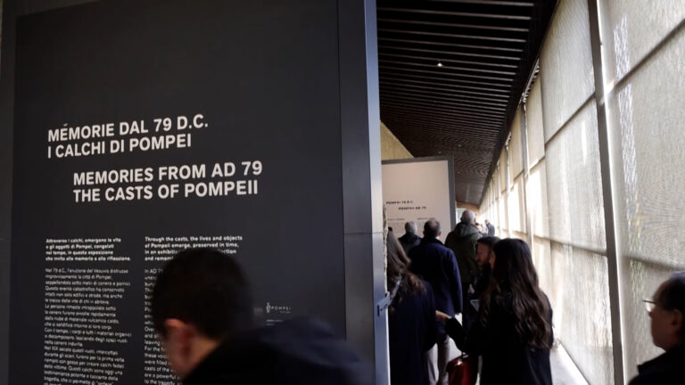 Pompei, ministro Giuli inaugura allestimento permanente sull’eruzione del 79 d.C.