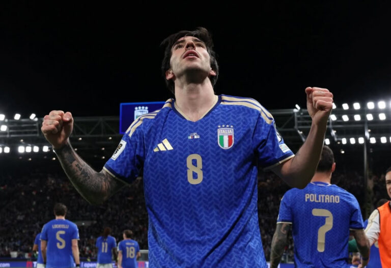 Playoff Mondiale 2026, Italia-Irlanda del Nord 2-0: gol e assist per Tonali, grande prova di Politano