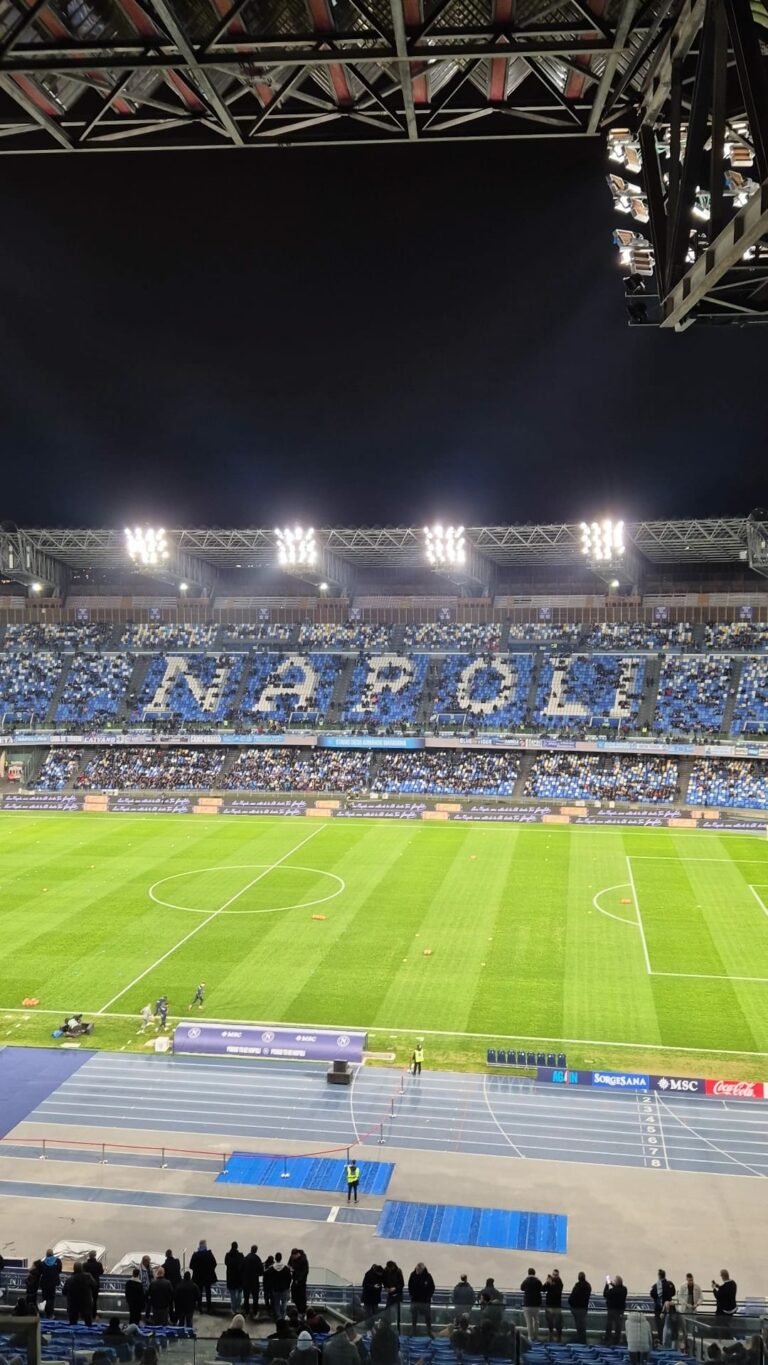 Napoli-Lecce, la famiglia del piccolo Domenico Caliendo al Maradona