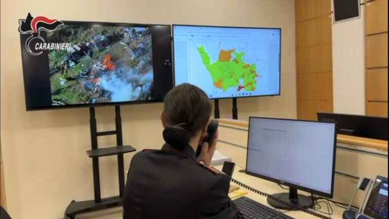 La “Control Room” vigila sulla Terra dei Fuochi