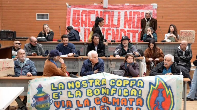 Comitati Bagnoli fuori consiglio comunale America's Cup: attivisti tornano alla X municipalità