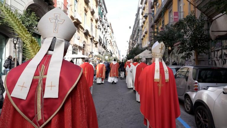 Domenica delle Palme, card. Battaglia lancia messaggio di pace: “Palme e ulivo sono un impegno”