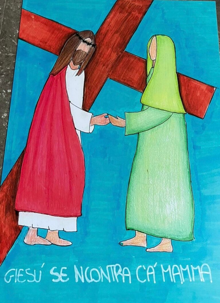 Piazza Mercato, Via Crucis in napoletano