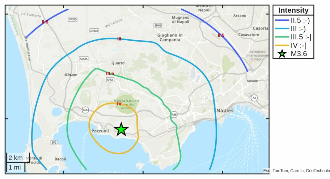 Terremoto Campi Flegrei